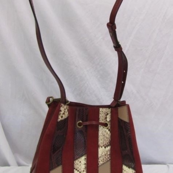 Michael Kors Nouveau Bucket Satchel - Picture 1 of 5